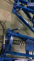 Plateforme élévatrice hydraulique à double ciseaux en acier robuste pour voitures, marque OEM ECO5135, garantie 18 mois, pour garage souterrain