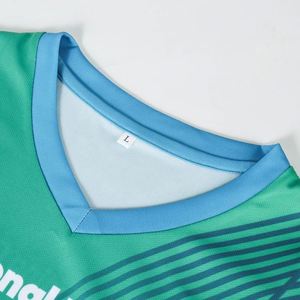 Camiseta Deportiva de Poliéster con Logotipo Personalizado OEM, de Secado Rápido, con Cuello en V, para Correr, Maratón, Eventos Deportivos, Fisicoculturismo para Hombre - Product Image 4