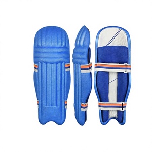Protège-genoux de cricket en cuir légers, double couture, épaisseur 13 mm, protection robuste pour les genoux, pour amateurs - Product Image 3