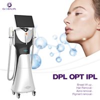 Appareil multifonctionnel IPL NIR FPL DPL pour soins de la peau, traitement de l'acné et des vaisseaux sanguins rouges, avec 10 filtres, pour l'épilation permanente