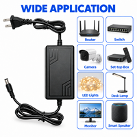 Adaptateur secteur AC/DC 5V 2A 10W fiable à prix de gros, adaptateur de bureau à large plage de tension 100-240V pour bande LED, CCTV, routeur, moniteur