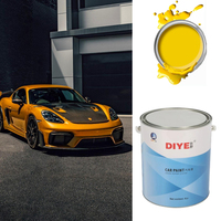 Peinture de base automobile 2K en laque acrylique, blanc fin brillant argenté, pour la retouche automobile