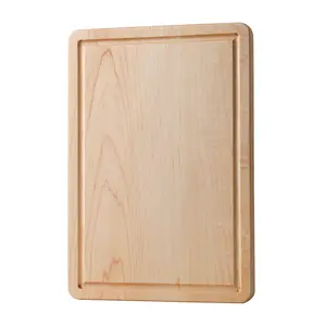 厨房用木砧板硬枫屠夫块实木双加厚砧板