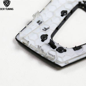 Couvercle de Console intérieure pour <span class=keywords><strong>BMW</strong></span> F20 F22 F23 F32 F30 F33 F36 boîte de vitesses en Fiber de carbone garniture Surround Type de remplacement modèles LHD - Product Image 4