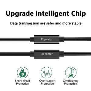 Cable de Extensión Activo USB3.0 de <span class=keywords><strong>10</strong></span> Metros (32 Pies) al por Mayor, Cable de Transferencia de Datos USB Tipo <span class=keywords><strong>C</strong></span> de 90 Grados y 5 Gbps con Repetidor para <span class=keywords><strong>C</strong></span>ámara Fuji y PC - Product Image 3