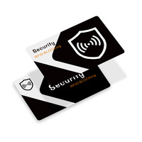 Carte de blocage RFID avancée Protection du signal NFC Sécurité antivol pour Visa Mastercard