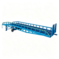 Niveleur de quai hydraulique mobile portable, rampe de chargement mobile, plateforme de chargement et de déchargement de conteneurs pour l'utilisation en usine et en entrepôt