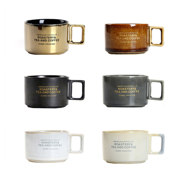 Custom Logo Luxury Modern 4oz Mini Tea Mug White Golden Black Espresso Coffee  Cup Ceramic| Alibaba.com