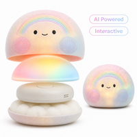 Peluche XDT Multi-Poses IA Intelligente « Dumplings Arc-en-ciel » – Jouet à Lancer, à Allonger et à Câliner – Prise en Charge ChatGPT – OEM ODM – 51-99 cm