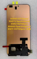 Écran LCD universel pour Infinix Hot 60 Pro 4G X6885/ GT 30 PRO X6873, écran tactile OEM compatible, remplacement de l'écran