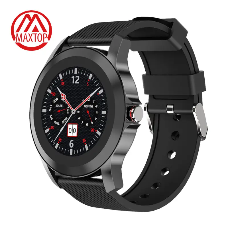 Maxtop QC Pass Smart Watch Chip Smart Watches Best Smart Watch With Leather Straps