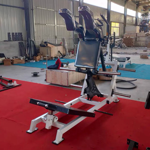 Machine à Squat Réglable avec Plateforme de Levage, Coussinets d'Épaule Larges et Épais <span class=keywords><strong>pour</strong></span> Entraînement Intensif des Jambes - Product Image 6
