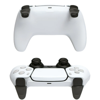 Data Frog pour accessoires de manette PS5 : Gâchettes en plastique étendues et capuchons de touches D-Pad, prolongateurs de gâchettes L2/R2