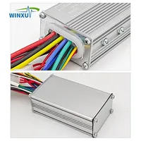 Controlador de Motor sin Escobillas de 24V 36V 48V 60V 250W 350W 500W 1000W 15A 22A 25A con Protocolo UART No.2 para Bicicletas Eléctricas y Scooters Eléctricos