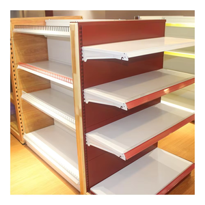 Prix d'usine Présentoir de dépanneur en métal Étagères de gondole d'épicerie Étagères de supermarché - Product Image 5