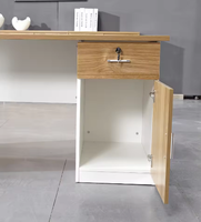 Meubles de bureau modernes simples de bonne qualité en gros à prix avantageux, petit bureau d'ordinateur avec tiroirs