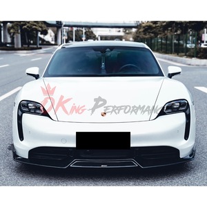 Lèvre avant en fibre de carbone <span class=keywords><strong>Taycan</strong></span> pour <span class=keywords><strong>Porsche</strong></span> <span class=keywords><strong>Taycan</strong></span> <span class=keywords><strong>Turbo</strong></span> <span class=keywords><strong>S</strong></span> 2019-2023 - Product Image 3