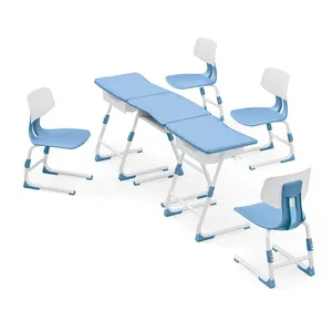 Adjustable Primary School Desk Chair Set Height Adjustable Classroom Desks And Chairs For Preschool