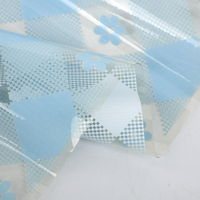 Tissu vinyle transparent 100% TPU de haute qualité, personnalisé, imperméable, imprimé numériquement pour les sacs de golf et de chaussures