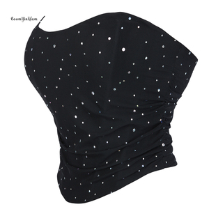 Sexy Hollow Diamond <strong>Strapless</strong> Women's <strong>Bodysuit</strong> Elegant Fashion Corset Tube Top Firm Everyday Nightclub Slimming <strong>Shapewear</strong> - Product Image 3