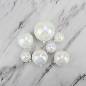 Reflective Colorful Round Wishing Ball Plastic Birthday Party Decoration Ornament Modern Style Dessert Table Cake Decor - Product Image 3