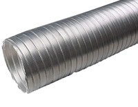 Machine à conduit Flexible en aluminium pour Ventilation d'air, 12mm, rectangulaire, rond, carré, semi-rigide, revêtement de conduit
