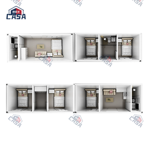 20ft casa contenitore prefabbricato staccabile minuscole <span class=keywords><strong>case</strong></span> <span class=keywords><strong>in</strong></span> legno e acciaio con pannello Sandwich per uso ufficio per la <span class=keywords><strong>vendita</strong></span> per i magazzini - Product Image 3