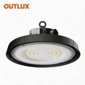 Lámpara Industrial LED UFO Redonda de Alta Potencia para Taller, Luz de Techo de Alta Intensidad 100W 150W 200W - Product Image 1