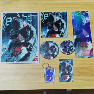 ชุดของขวัญอนิเมะทีวี 7 ชิ้น/ชุด ชุดสะสมของเล่น <span class=keywords><strong>Ivan</strong></span> Till ประกอบด้วย พวงกุญแจ ป้ายเลเซอร์ การ์ด LOMO โปสการ์ด ซองใส่การ์ดเลเซอร์ - Product Image 3