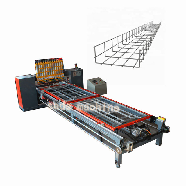 New Construction Machine for Farm Manufacturing Plant Wire Mesh Fence Cable Tray Basket PLC Core Wire Mesh Making Machine