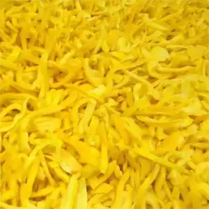 Прямой экспорт с фабрики Замороженные полоски Желтого перца оптом Замороженные полоски Желтого перца