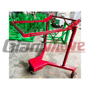 Гигантская тележка для подъема барабана, ручная тележка для подъема масляного барабана 365 кг, гидравлический подъемник для масляного барабана - Product Image 6