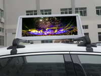 LED affichage voiture toit publicité Led écran d'affichage pour voiture Led affichage publicitaire pour voitures de Taxi