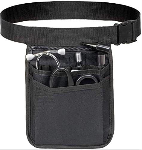 Travel Waist Bag Black One Size