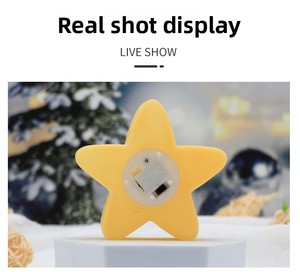 Produttore all'ingrosso di pupazzi di neve in PVC con LED bianco caldo, luce notturna per bambini, alimentata a batteria, ecologica, giocattolo a forma di cartone animato, certificazione PSE - Product Image 2