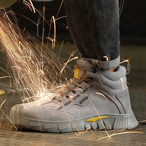 Chaussures de travail isolées antistatiques 10KV, résistantes aux perforations, avec embout composite pour les agents de station-service - Product Image 1