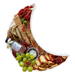 Caja de Regalo de Cartón con Forma de Luna Creciente para Charcutería, Ideal para Eid y Ramadán - Product Image 1
