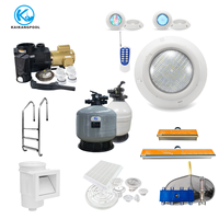 Emaux Water Descent Bottom Side Waterinlet Piscine Waterfall DC 12V Sans Led Stript