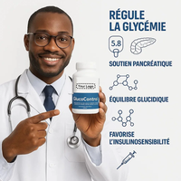Complément alimentaire naturel GlucoControl OEM |   60 capsules végétaliennes |   Mélange d'herbes pour un équilibre du glucose et un soutien du bien-être métabolique