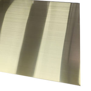 Feuilles décoratives en acier inoxydable brossé pour la décoration de magasins commerciaux - Product Image 4