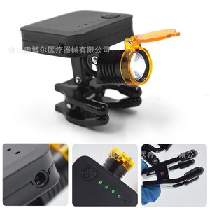 Dental Headlamp Clip On Led Light Rechargeable 3W 5W Adjustable Brightness For Medical Use - Product Image 1