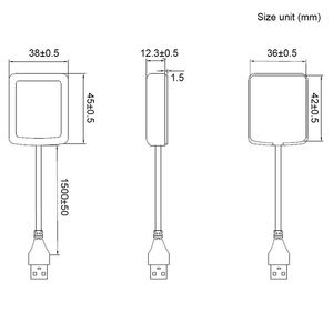 UBX-G7020-KT رقاقة Usb استقبال <span class=keywords><strong>Gps</strong></span> G-ماوس ميني المصغّر Usb <span class=keywords><strong>Gps</strong></span> الماوس Rs232 <span class=keywords><strong>Rs485</strong></span> النظم العالمية لسواتل الملاحة غلوناس/غاليليو استقبال - Product Image 6