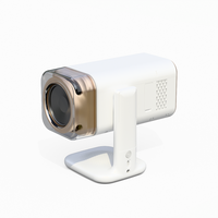 Projecteur vidéo portable Full HD 5200 lumens, LED, type C, avec support rotatif à 180 degrés, résolution native 720p