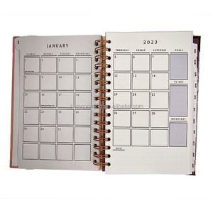 Carnet de notes personnalisé Junsc Music avec fermeture éclair, planificateur motivant, portefeuille de poche / grossesse 2026, carnet de notes, journal intime - Product Image 2