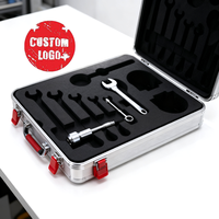 Boîte à outils en carton avec insert en mousse EPE EVA découpé au laser CNC haute densité, étanche et sans couture, pour emballage cadeau, vente en gros 2026