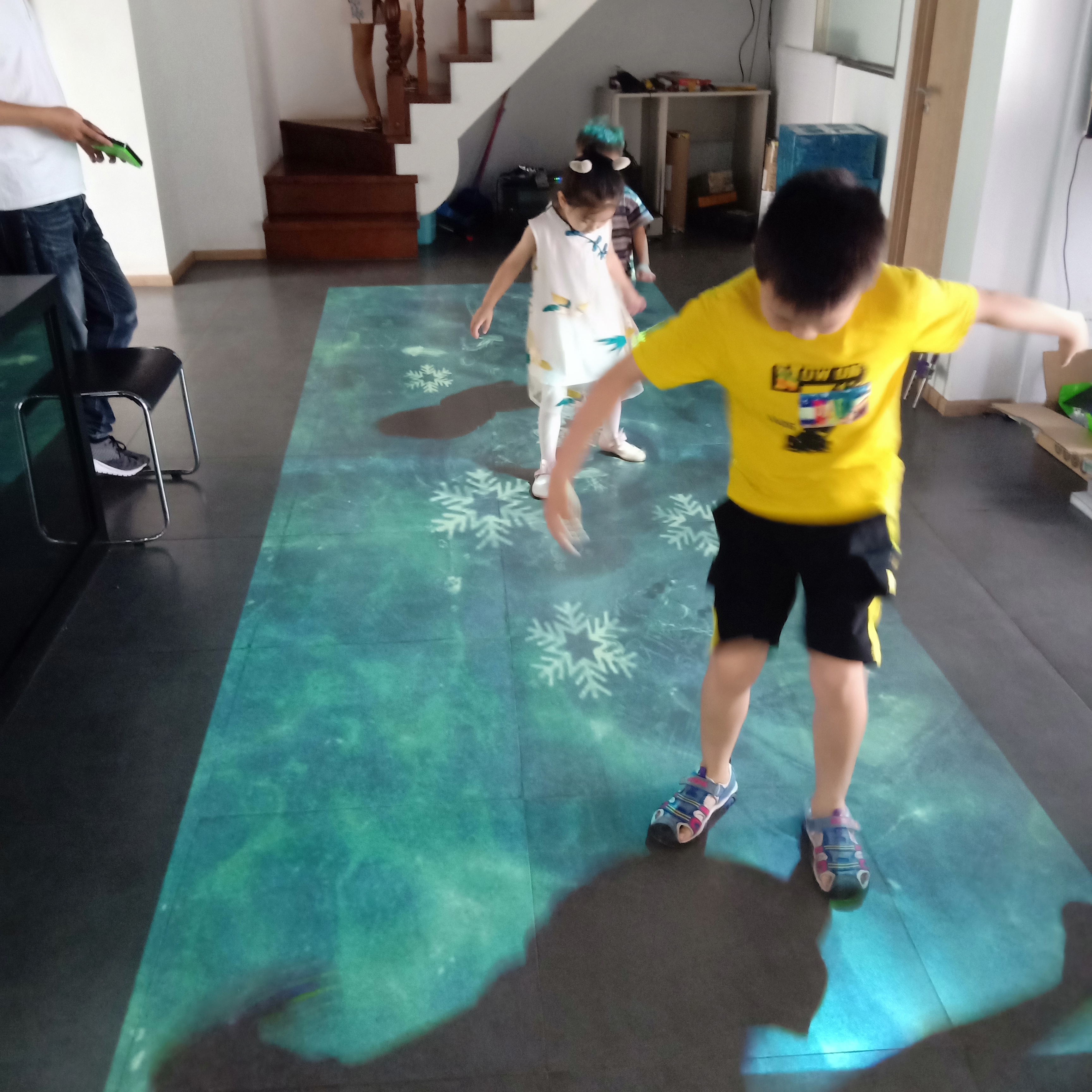 Горячая Распродажа! Танцпол с интерактивной системой с 100 бесплатными эффектами