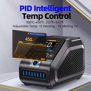 FNIRSI DWS-200 F210 200 Вт, Интеллектуальная паяльная станция, лидер продаж, высококачественный сертифицированный продукт категории ICs - Product Image 3