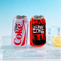 Pince à cheveux en forme de bouteille de cola rétro personnalisée, grande taille, antidérapante, en acétate, pour femmes, vente en gros