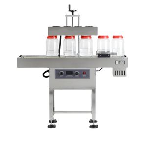 Machine de scellage automatique et continue pour bouteilles en verre et bocaux avec opercule en aluminium par induction - Prix - Product Image 2