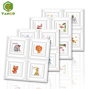 Revêtement mural adhésif en mousse pe 3d pour enfants, panneaux de papiers peints en dessin animé chambres de garçon, jolis autocollants, livraison gratuite - Product Image 1